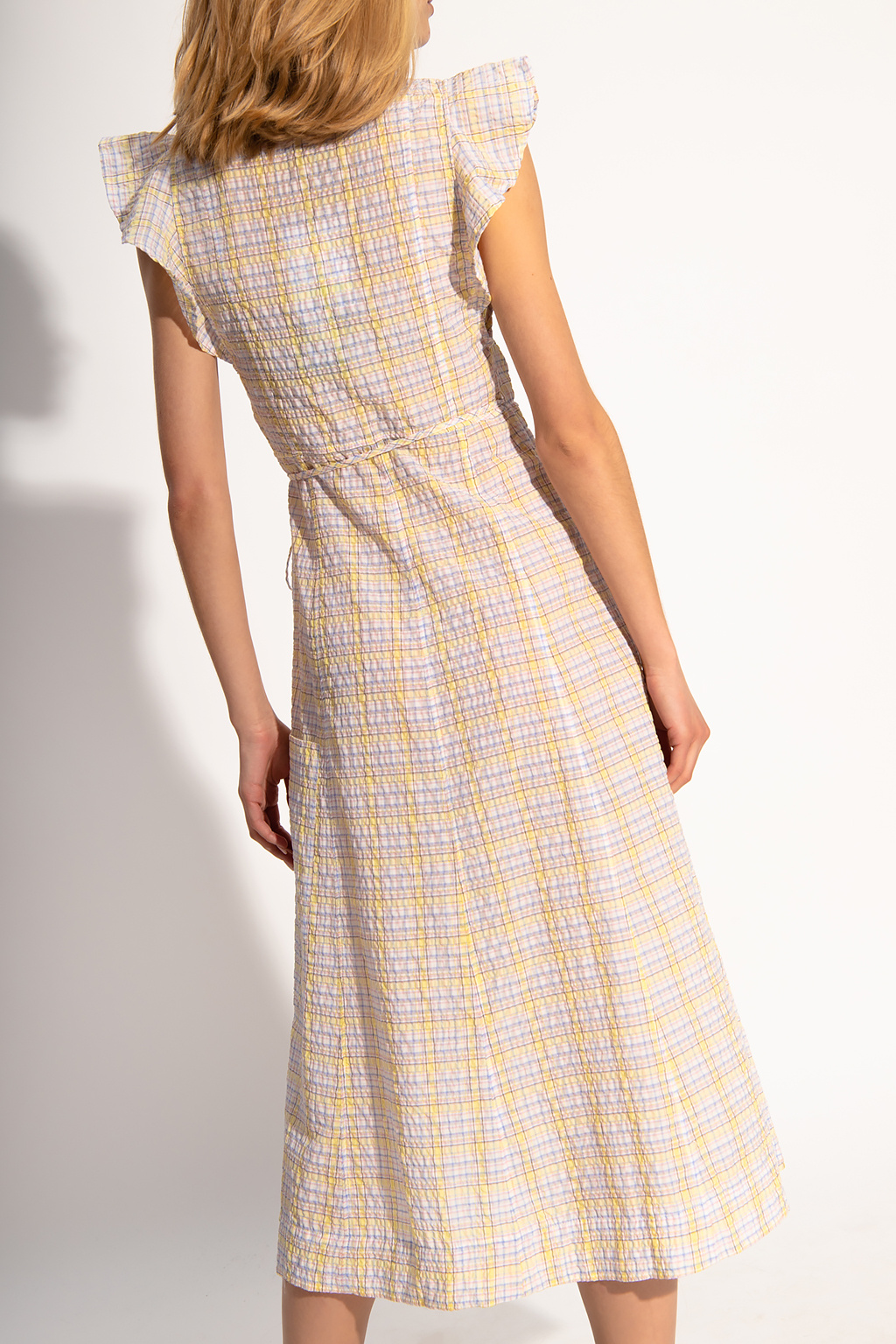 Ganni Checked dress